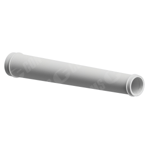 Single Wall Boom Reducer - Backend Reducer | ID: DN150/5.75" Putz Male - DN125/4.8" Metric | OAL: 70.87" / 1800mm | HT