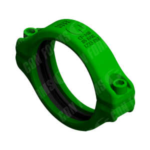 Two-Bolt Coupling/Clamp - Coupling/Clamp | Two-Bolt | ID: 5" | HD | Lightweight | w/ gasket